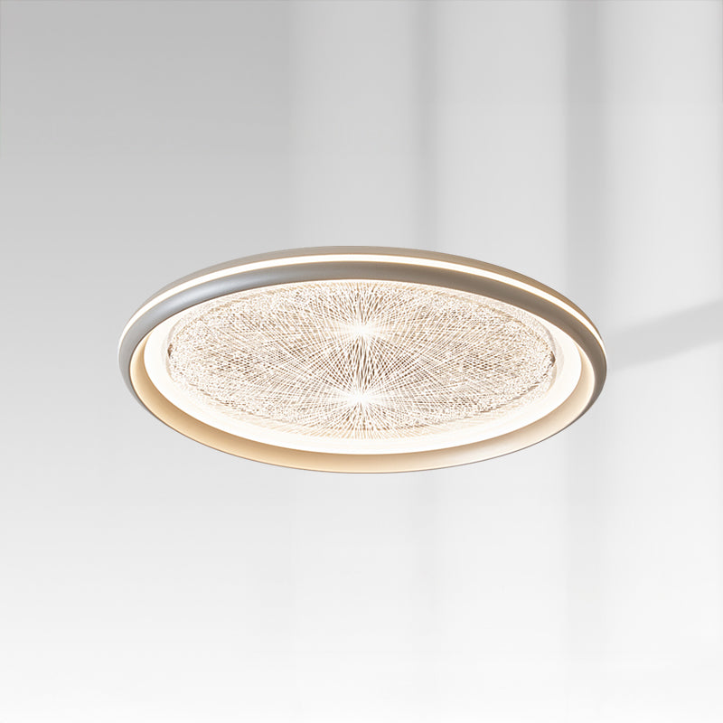 WOMO Low Profile Round Flush Mount Ceiling Light-WM1237