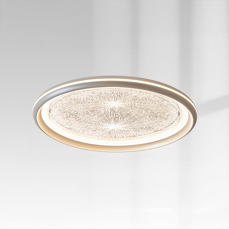 WOMO Low Profile Round Flush Mount Ceiling Light-WM1237