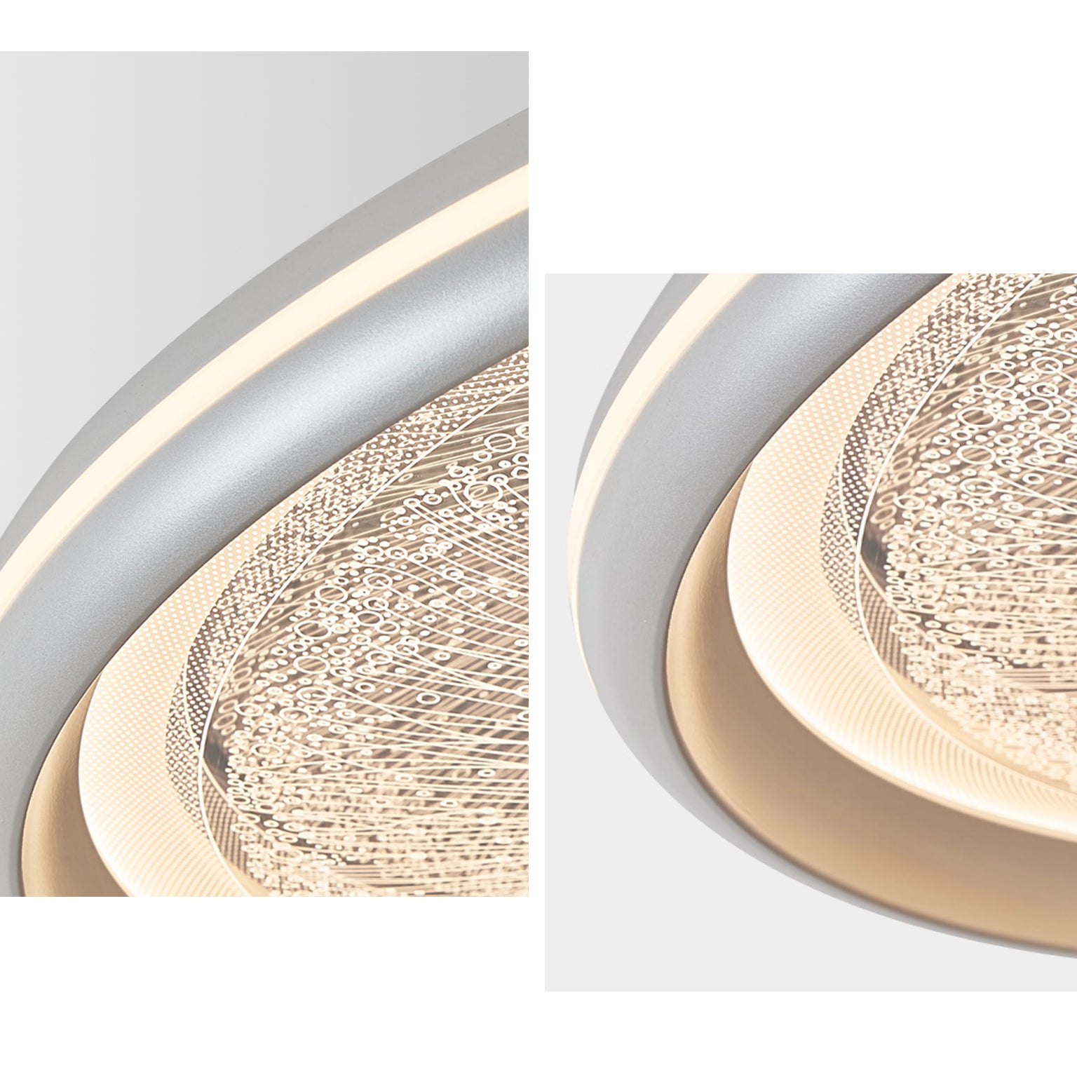 WOMO Low Profile Round Flush Mount Ceiling Light-WM1237