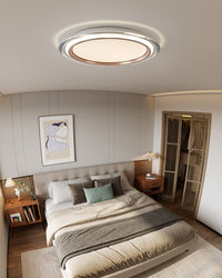 WOMO Round Flat Flush Mount Ceiling Light-WM1239