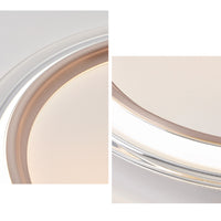 WOMO Round Flat Flush Mount Ceiling Light-WM1239