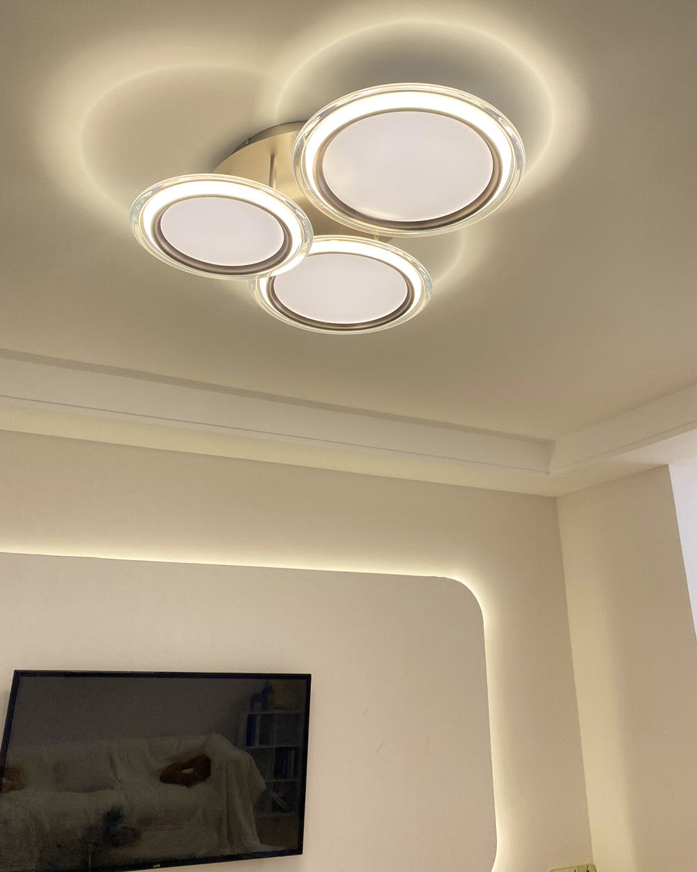 WOMO Circular Flush Mount Ceiling Light-WM1240