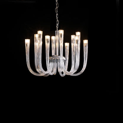 WOMO Candelabra Glass Chandelier-WM2356