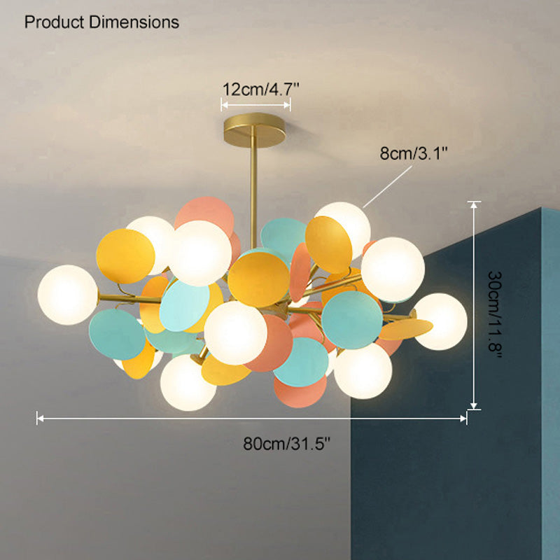 WOMO Branching Bubble Chandelier-WM2044