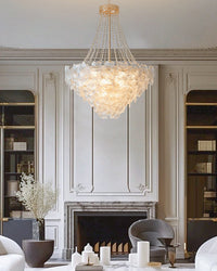 WOMO French Flower Glass Chandelier-WM2377