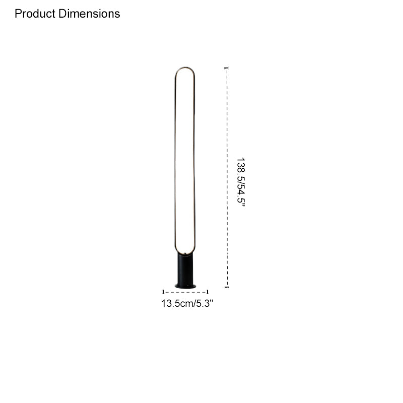 WOMO Long Oval Pathway Light-WM9016