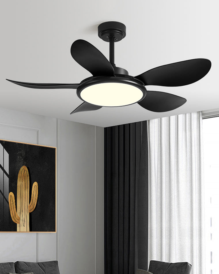 WOMO 42" Wood Grain Ceiling Fan Lamp-WM5003