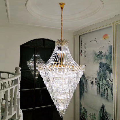 WOMO Massive Tiered Crystal Chandelier-WM2380