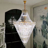 WOMO Massive Tiered Crystal Chandelier-WM2380 thumbnail