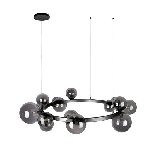 WOMO Circular Glass Bubble Chandelier-WM2292