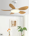 WOMO 5 Wood Blade Ceiling Fan Lamp-WM5003 thumbnail