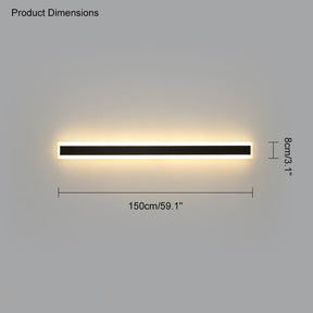 WOMO Outdoor Linear Wall Light-WM9001