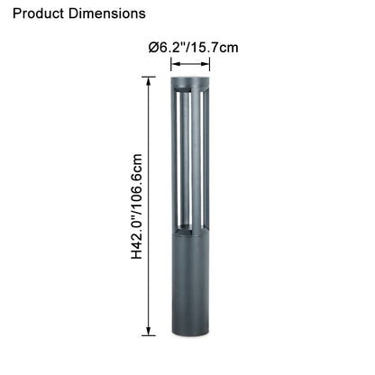 WOMO Round Bollard Light-WM9123