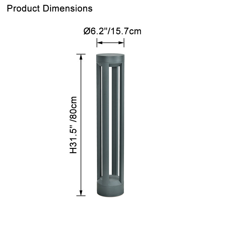 WOMO Pathway Bollar Light-WM9126