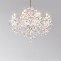 WOMO Victorian Crystal Prism Chandelier-WM2340