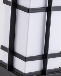 WOMO Square Outdoor Pillar Light-WM9063
