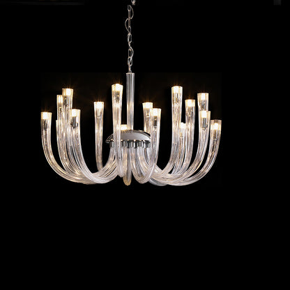 WOMO Candelabra Glass Chandelier-WM2356