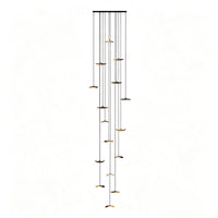 WOMO Wooden Leaf Pendant Light-WM3257