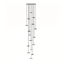 WOMO Wooden Leaf Pendant Light-WM3257