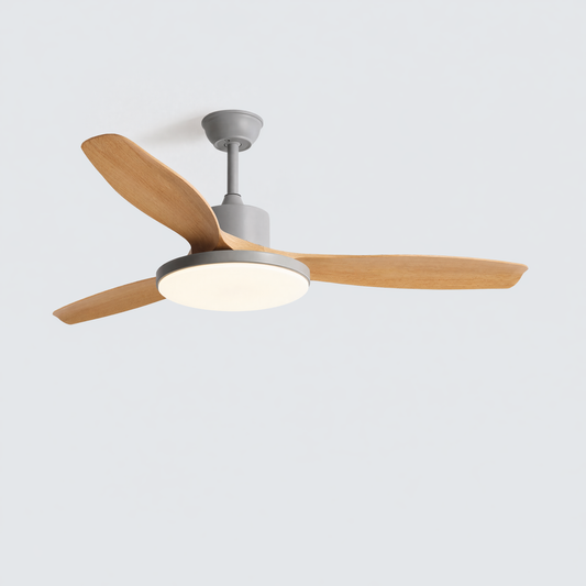 WOMO Scandi Reversible Ceiling Fan with Light-WM5002