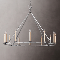 WOMO Candelabra Round Chandelier – Openwork