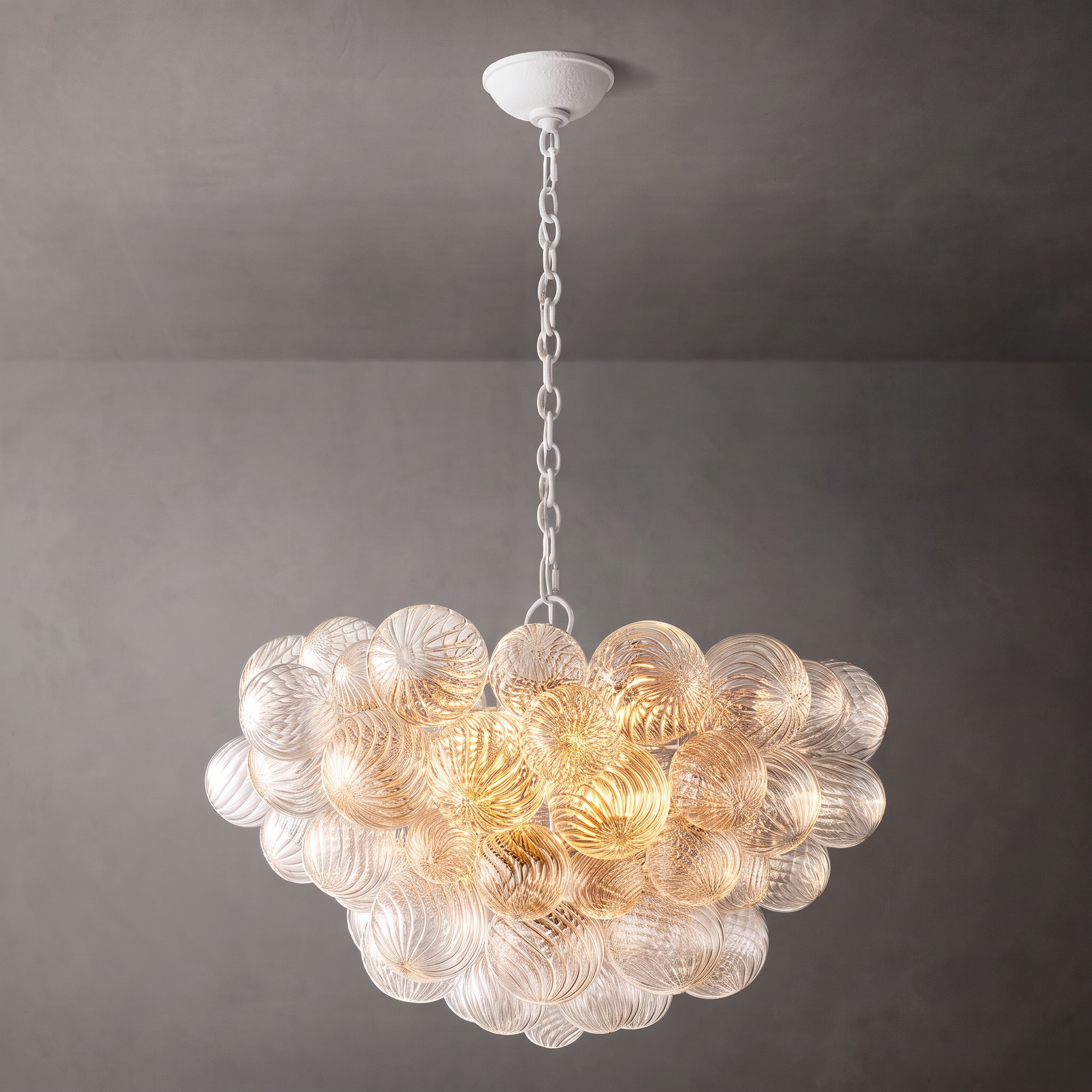 WOMO Glass bubble Chandelier - Talia