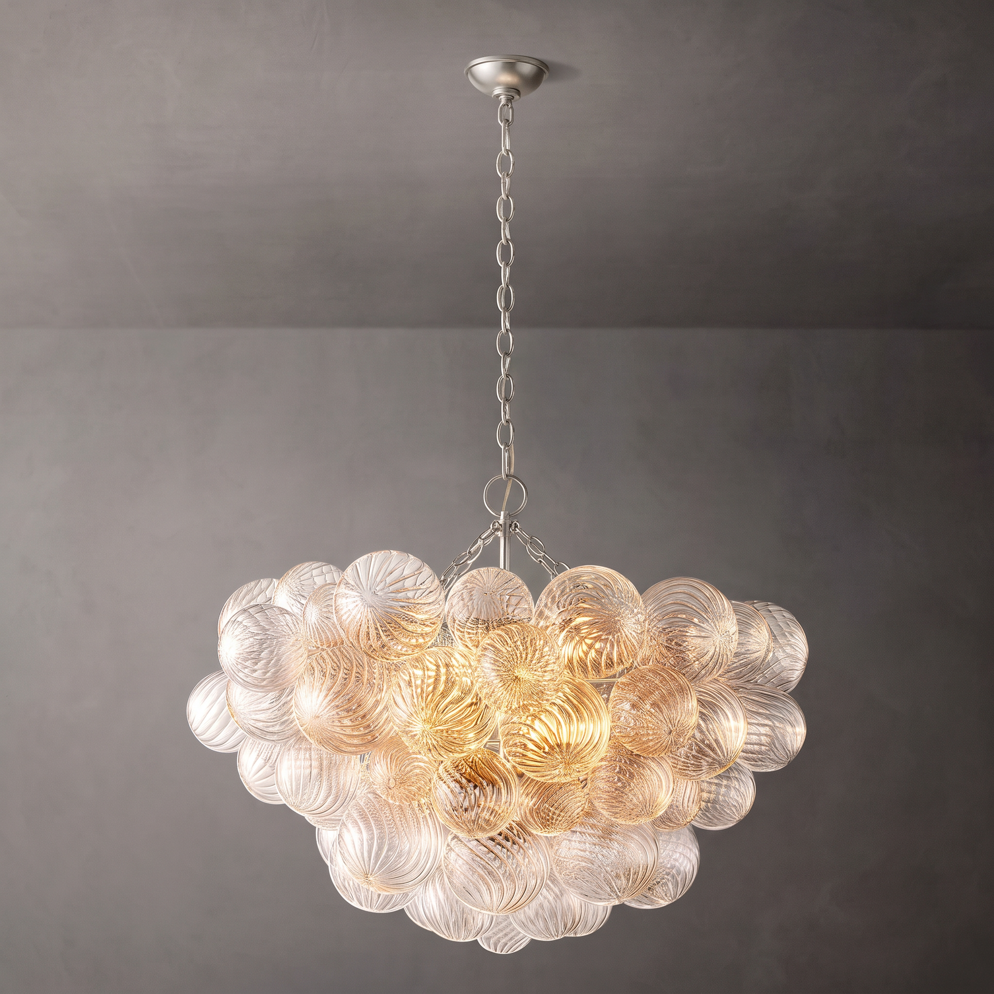 WOMO Glass bubble Chandelier - Talia