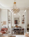 WOMO French Flower Glass Chandelier-WM2377 thumbnail