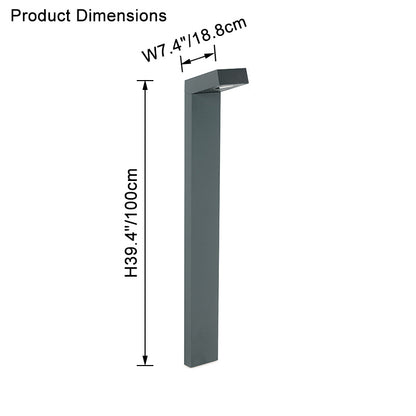 WOMO Pathway Bollard Light-WM9116