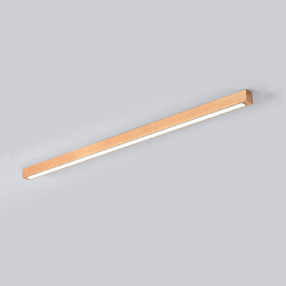 WOMO Long Linear Wood Ceiling Light-WM1012