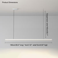 WOMO Extra Long Linear Pendant Light-WM2011