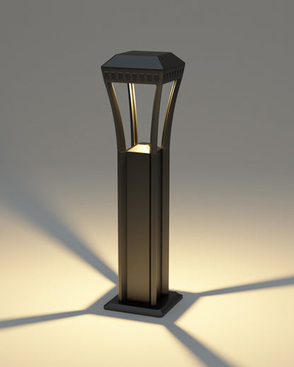 WOMO Hardwired Bollard Light-WM9053