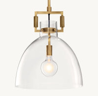 WOMO Dome Glass Pendant Light - Machinist