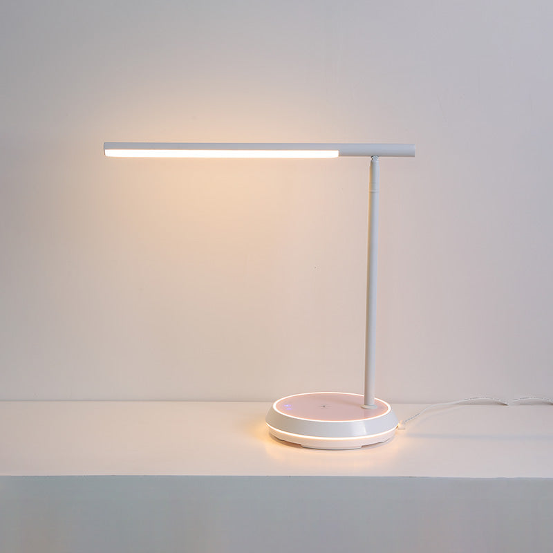 WOMO Dimmable Touch Cantilever Desk Lamp with Wireless Charger-WM8040