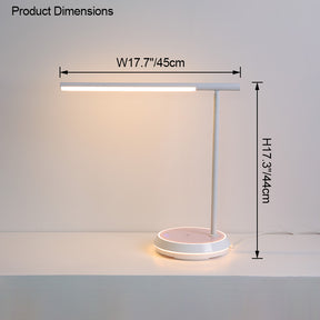 WOMO Dimmable Touch Cantilever Desk Lamp with Wireless Charger-WM8040