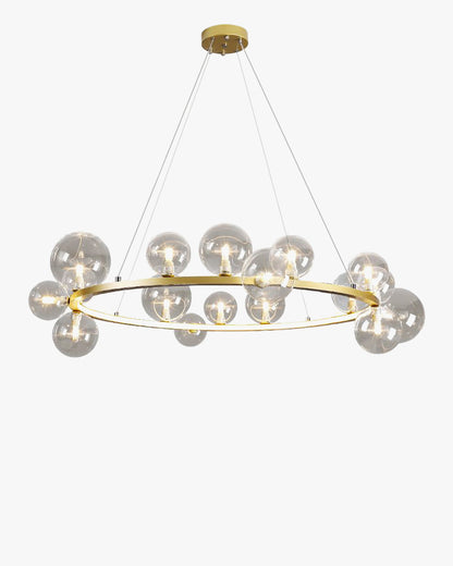 WOMO Circular Glass Bubble Chandelier-WM2493