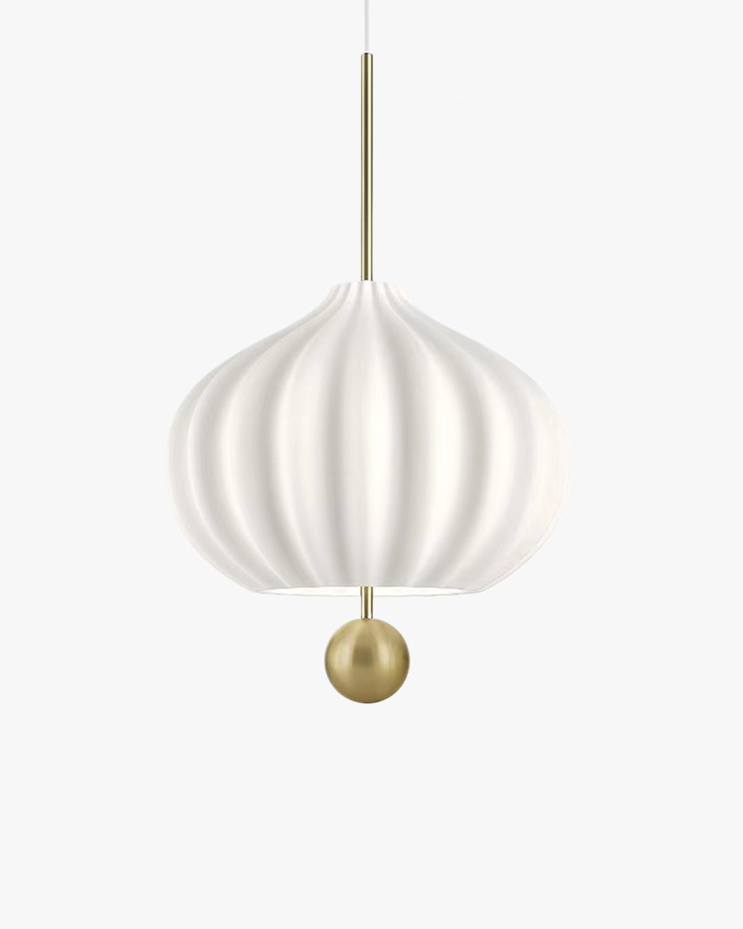 WOMO Wind Bell Milk Glass Pendant Light-WM2677