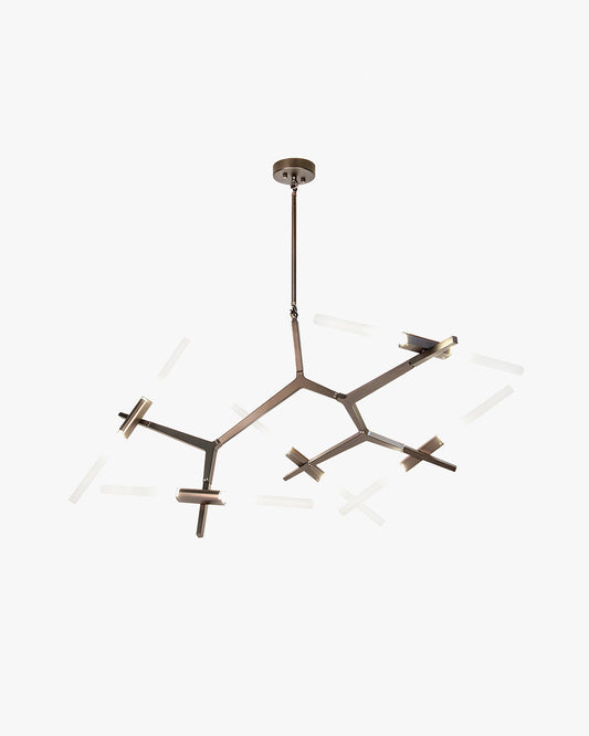 WOMO Adjustable Gold Branch Chandelier-WM2511