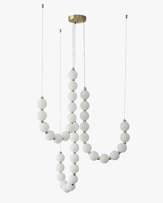 WOMO Pearl Orb Chandelier-WM2102e