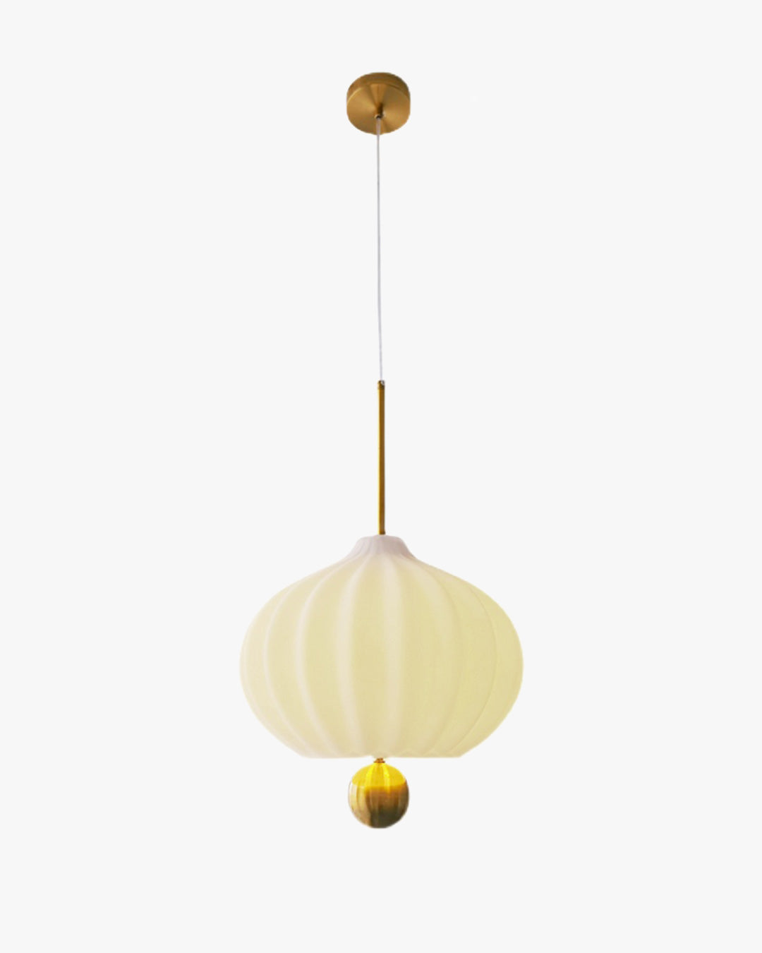 WOMO Wind Bell Milk Glass Pendant Light-WM2677