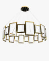 WOMO Rectangular Led Round Chandelier-WM2778 thumbnail