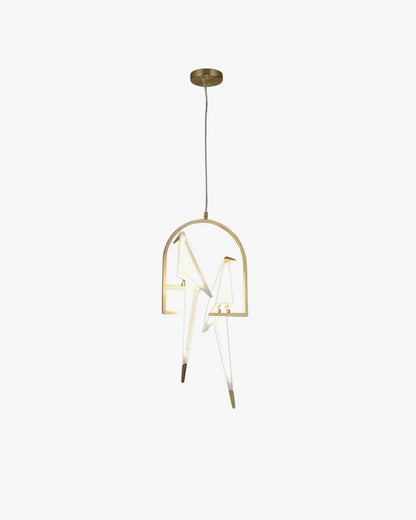 WOMO Bird Origami Pendant Light-WM2734