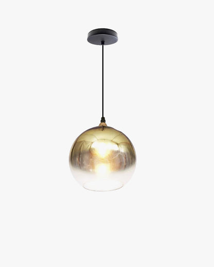 WOMO Coloured Glass Globe Pendant Light-WM2500