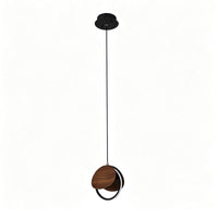 WOMO Wood Disc Cluster Pendant Light-WM3252