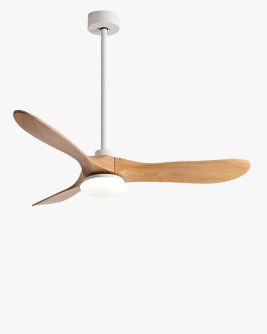 WOMO 52" Propeller Wood Ceiling Fan Lamp-WM5008