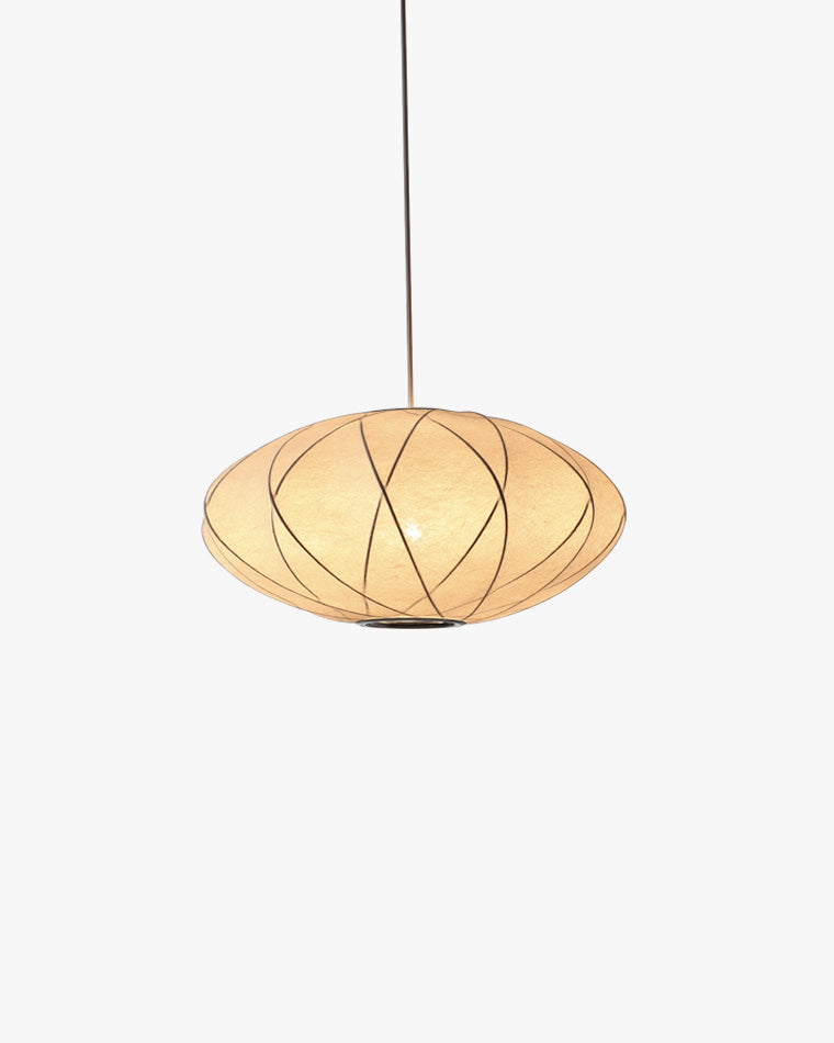 WOMO Flying Saucer Silk Pendant Light-WM2535