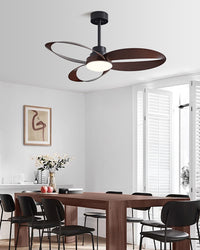 WOMO 3 Blade Unique Ceiling Fan Lamp - WM5268