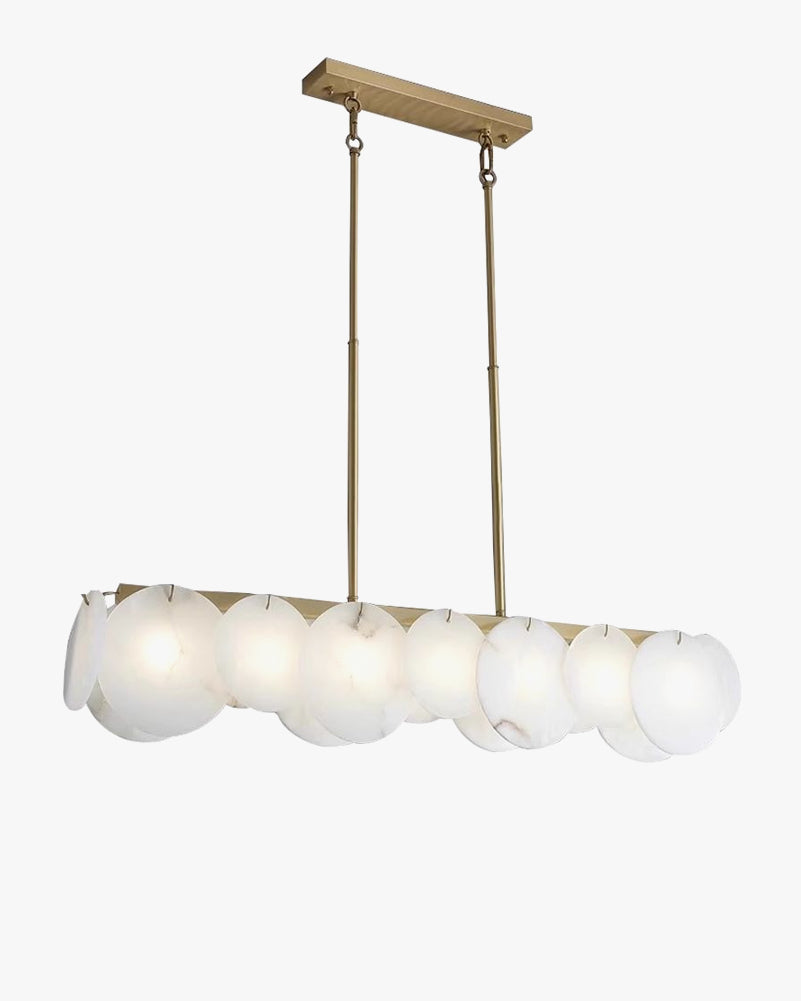 WOMO Linear Alabaster Chandelier-WM2855