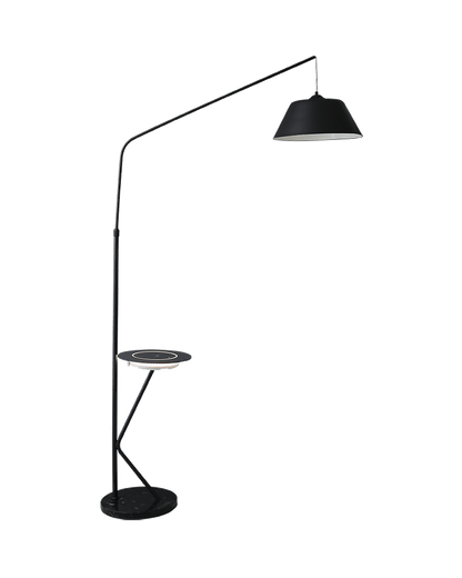 WOMO Dimmable Hanging Floor Lamp with Charging Tray-WM7059