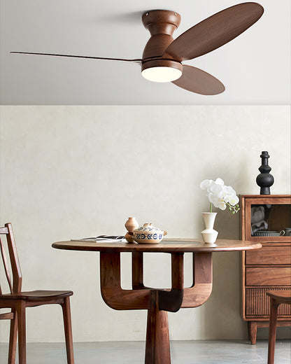 WOMO 3 Blade Low Profile Ceiling Fan Lamp - WM5251